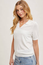 Thea Knit Polo