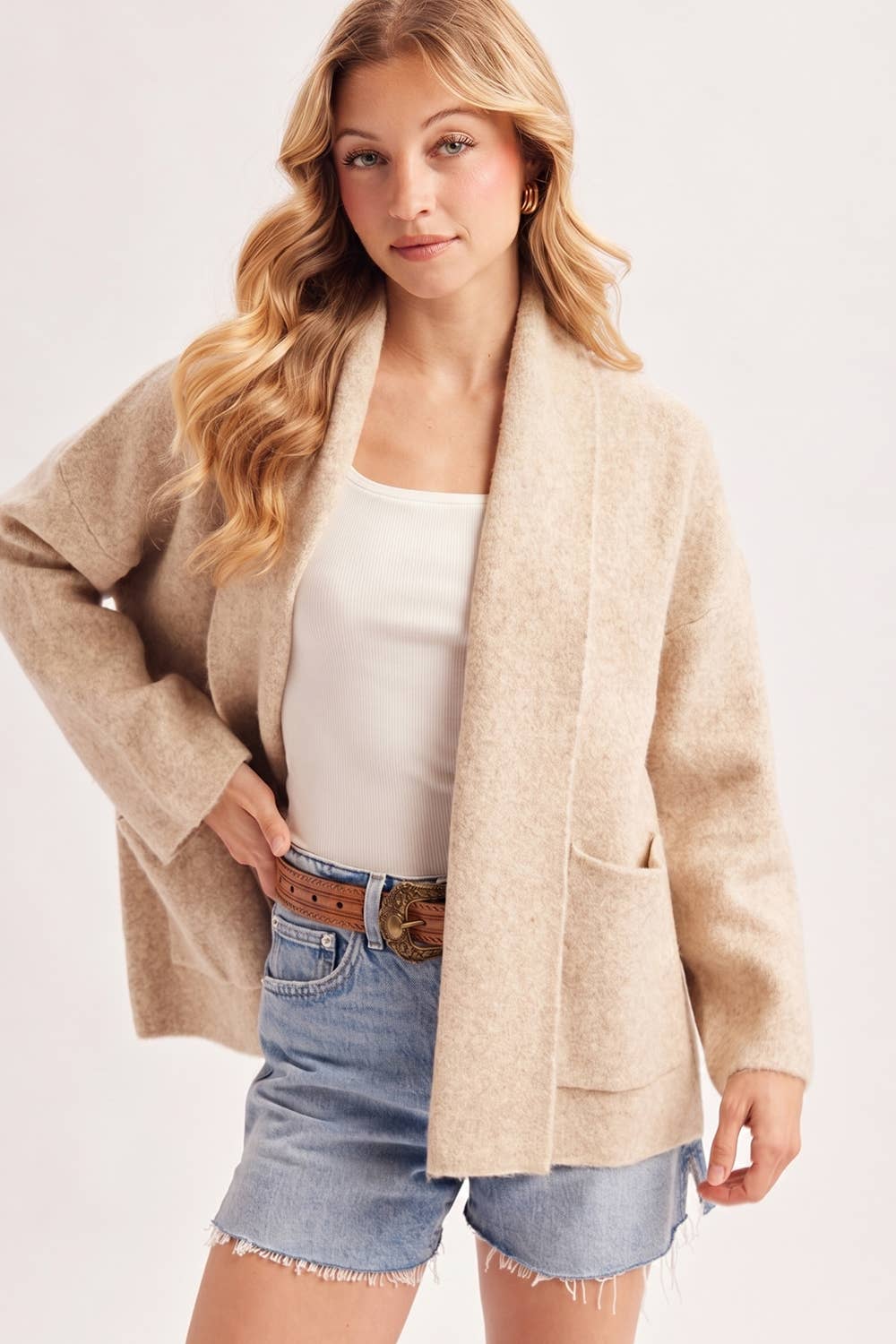Hazel Shawl Cardigan