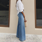 Maeve Wide-Leg Jeans