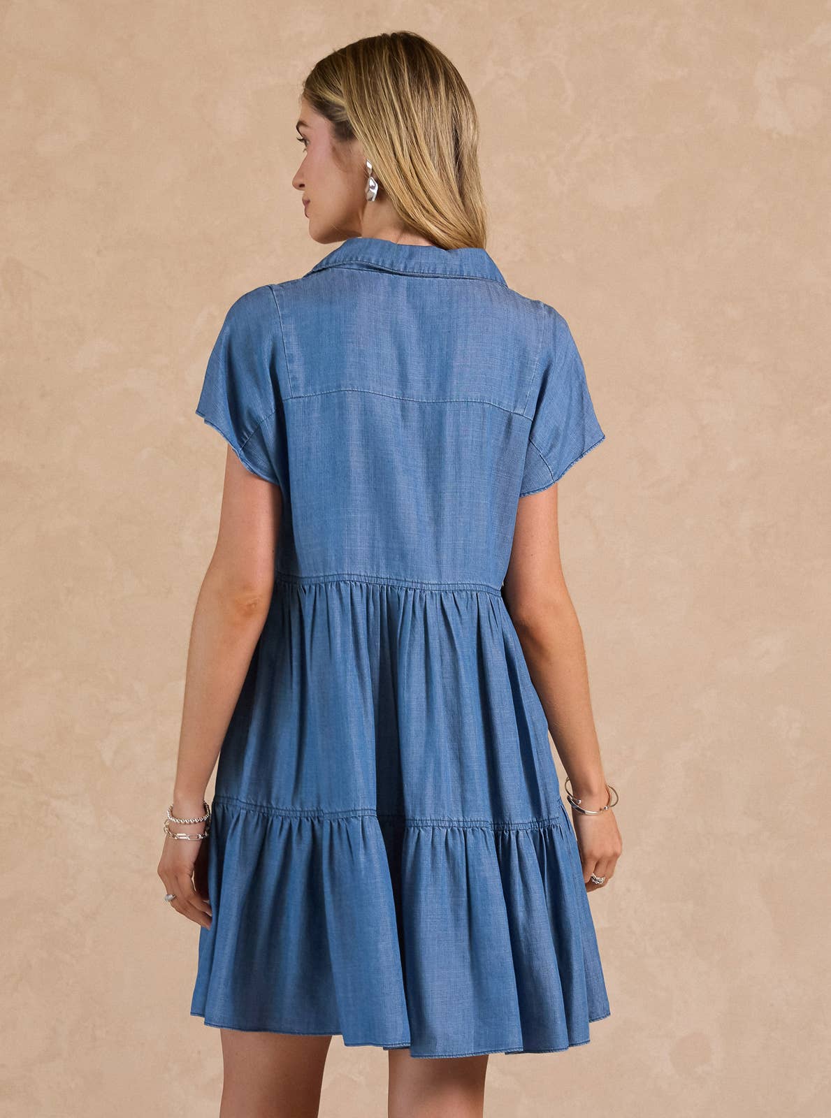 Lily Chambray Mini Dress