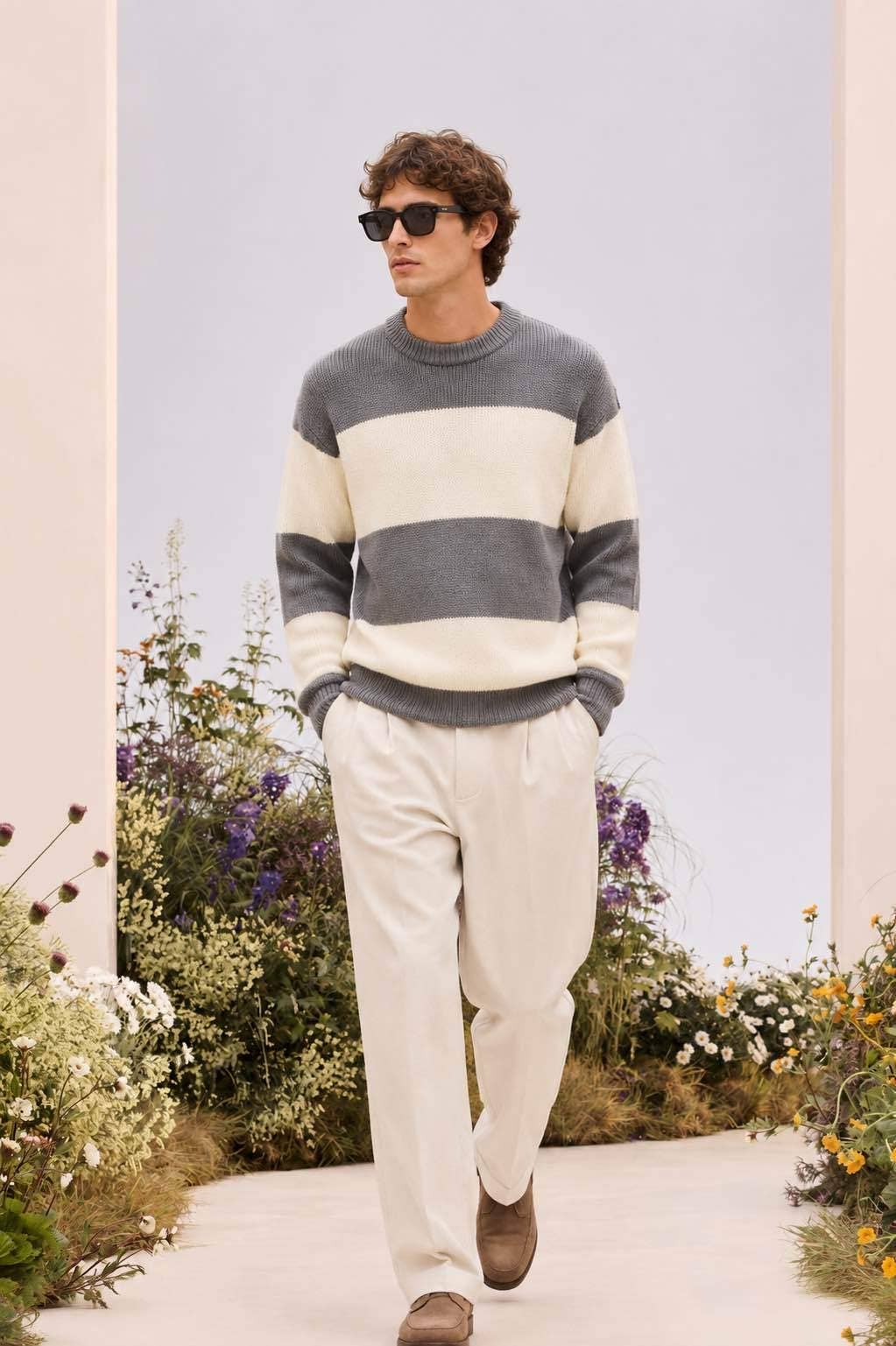 Tobi Striped Sweater