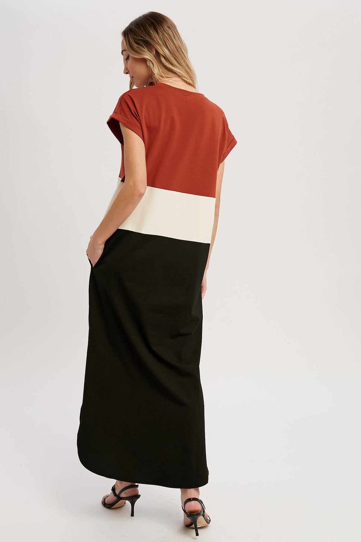 Amara Colorblock Maxi Dress