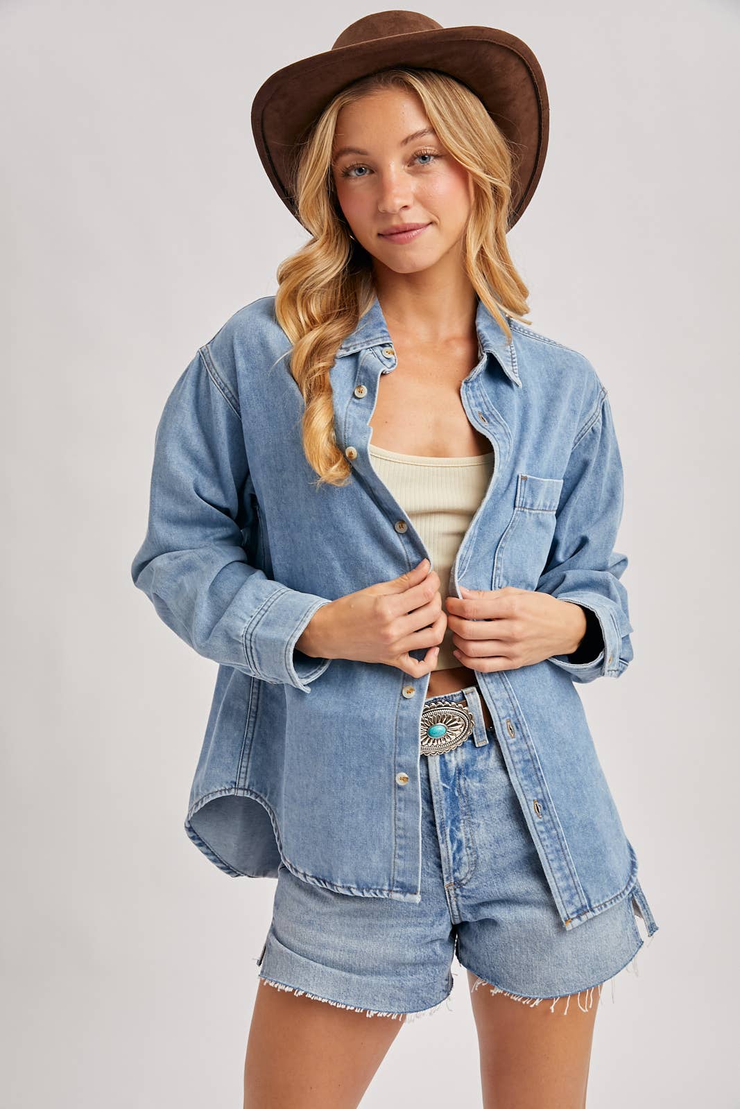 Elena Denim Shirt