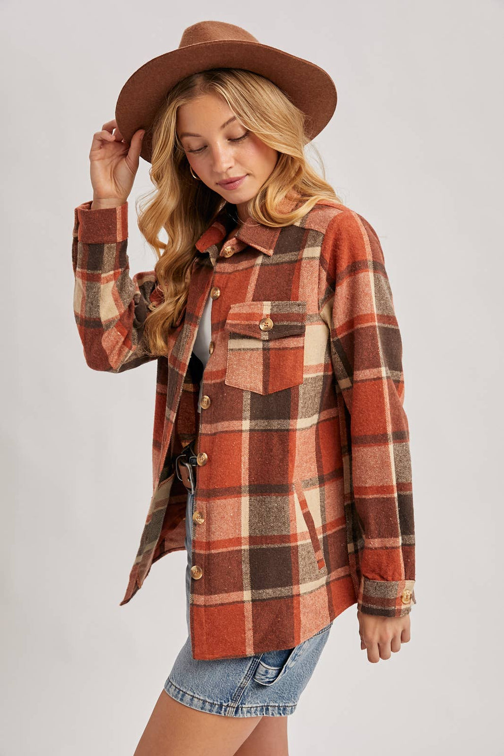 Georgia Plaid Overshirt