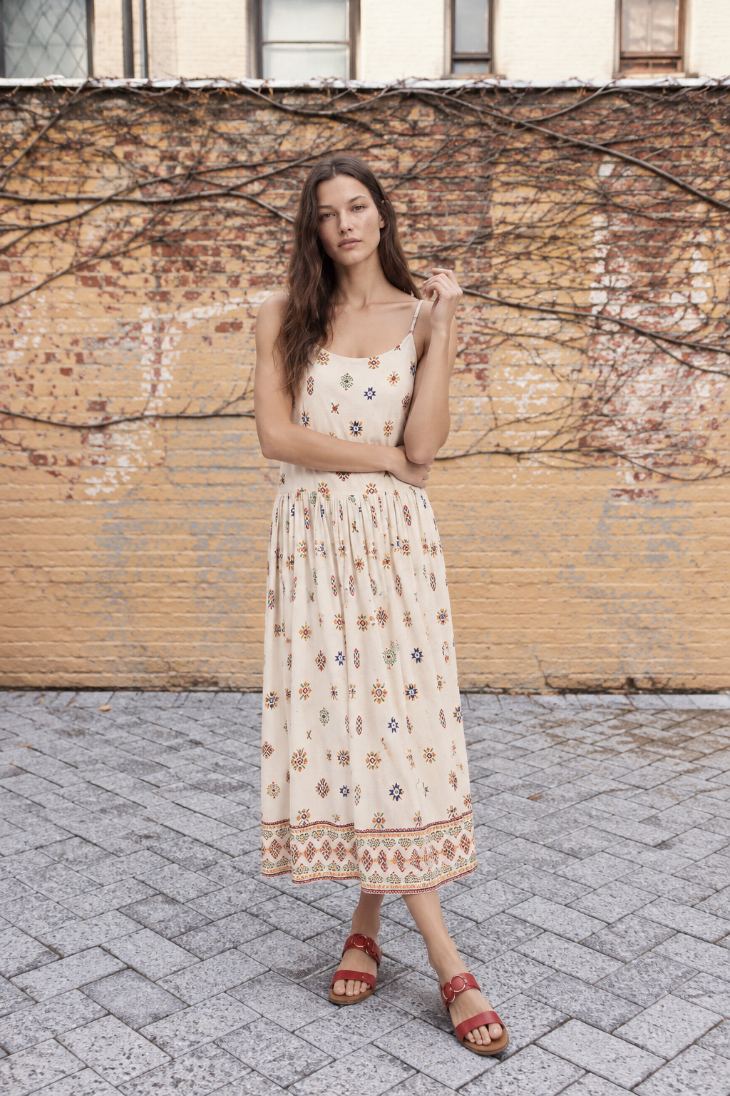 Valentina Printed Dress