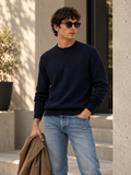 Nolan Ribbed Crewneck
