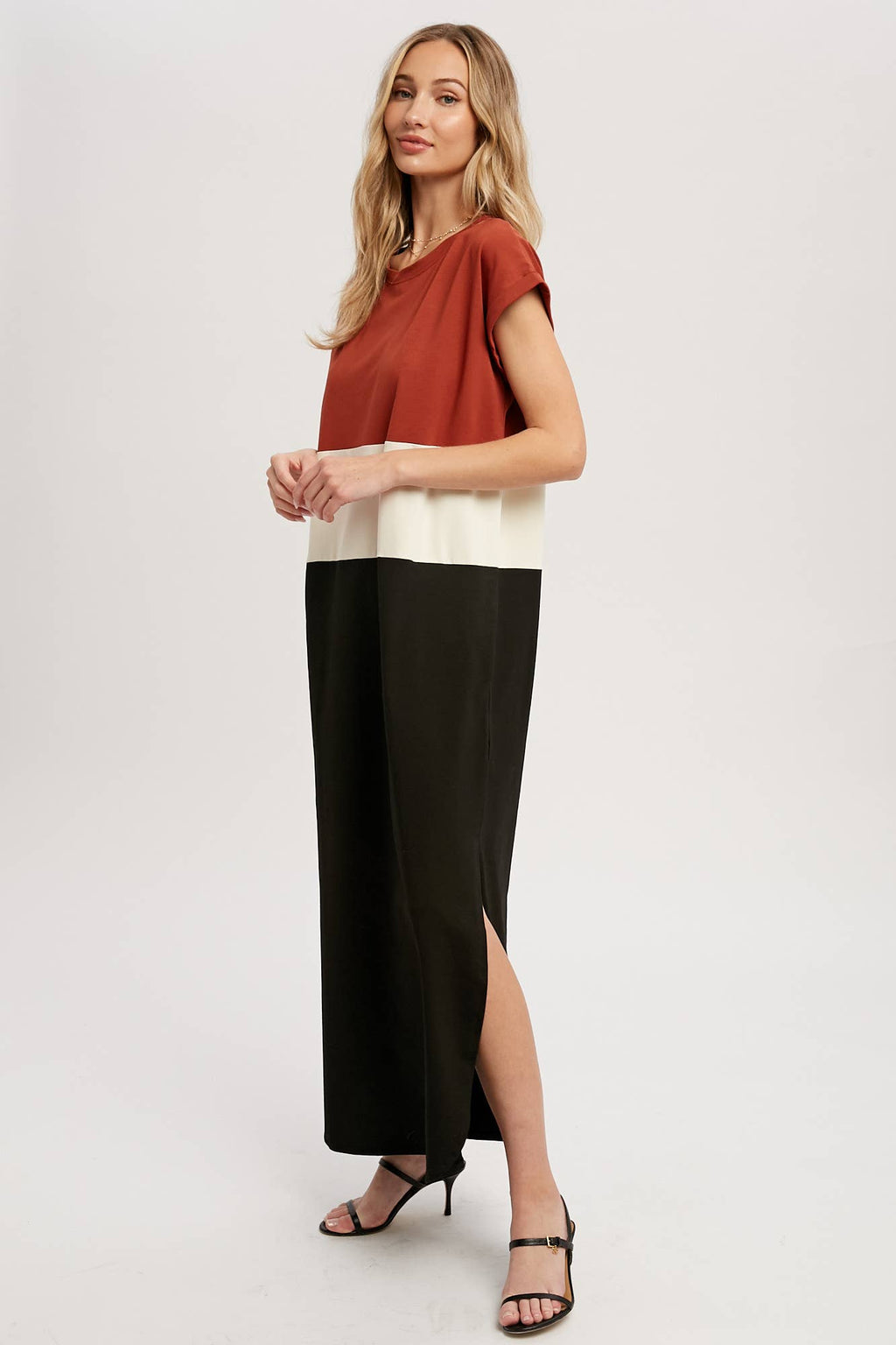 Amara Colorblock Maxi Dress