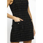 Ophelia Tweed Mini Dress