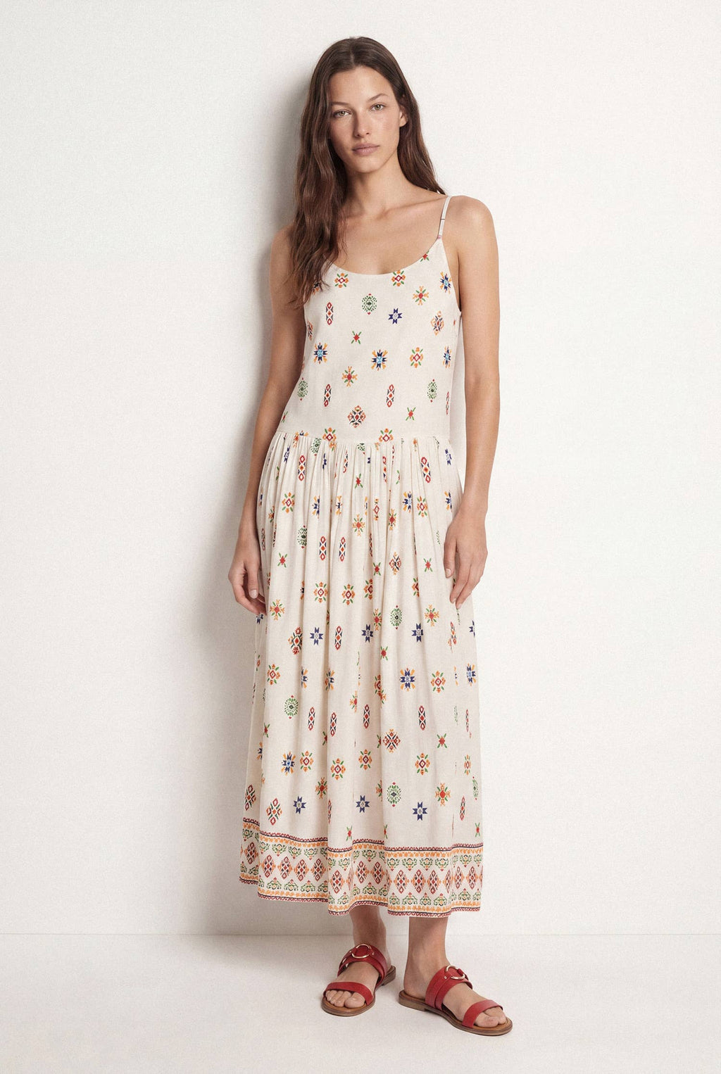 Valentina Printed Dress