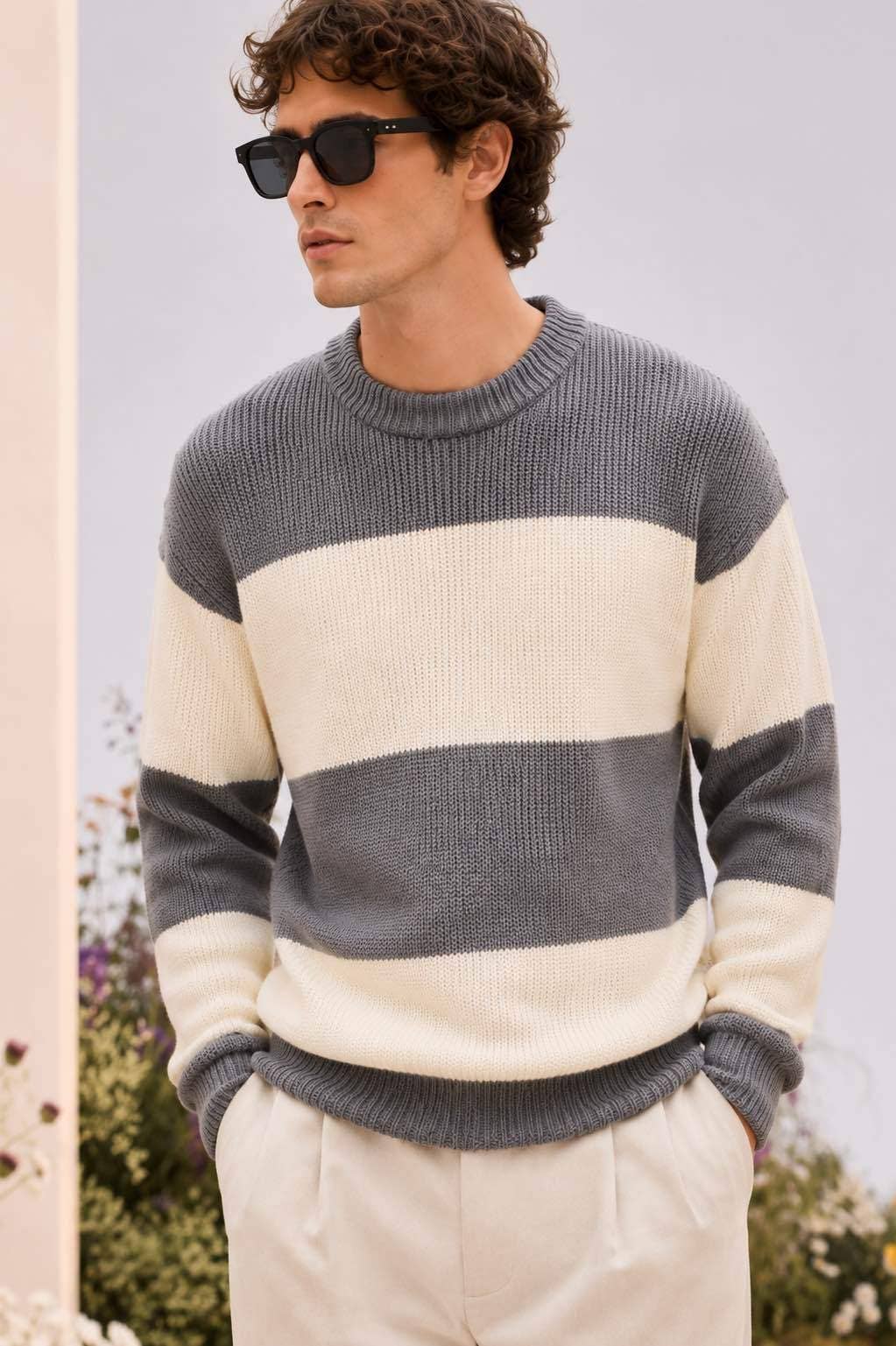 Tobi Striped Sweater