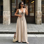Lorelei Bow Maxi Dress