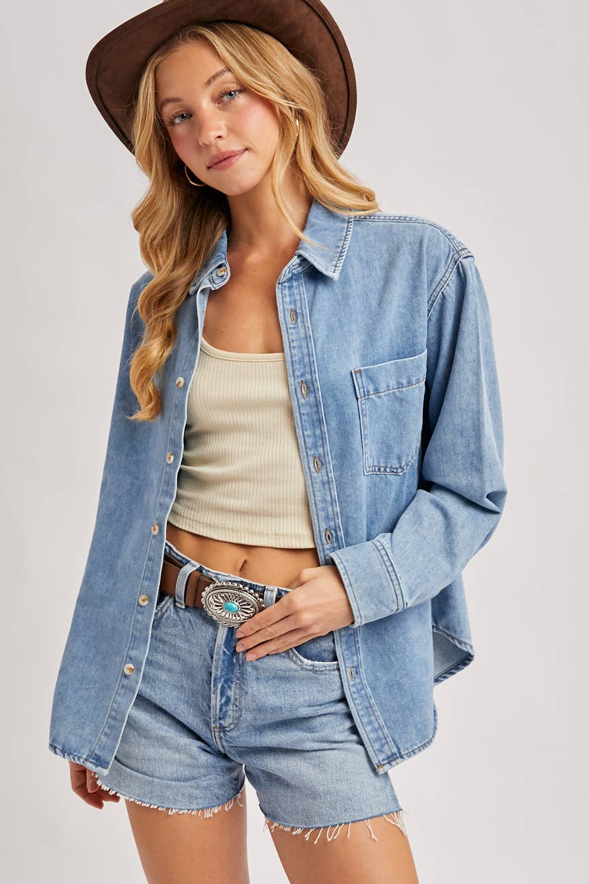 Elena Denim Shirt