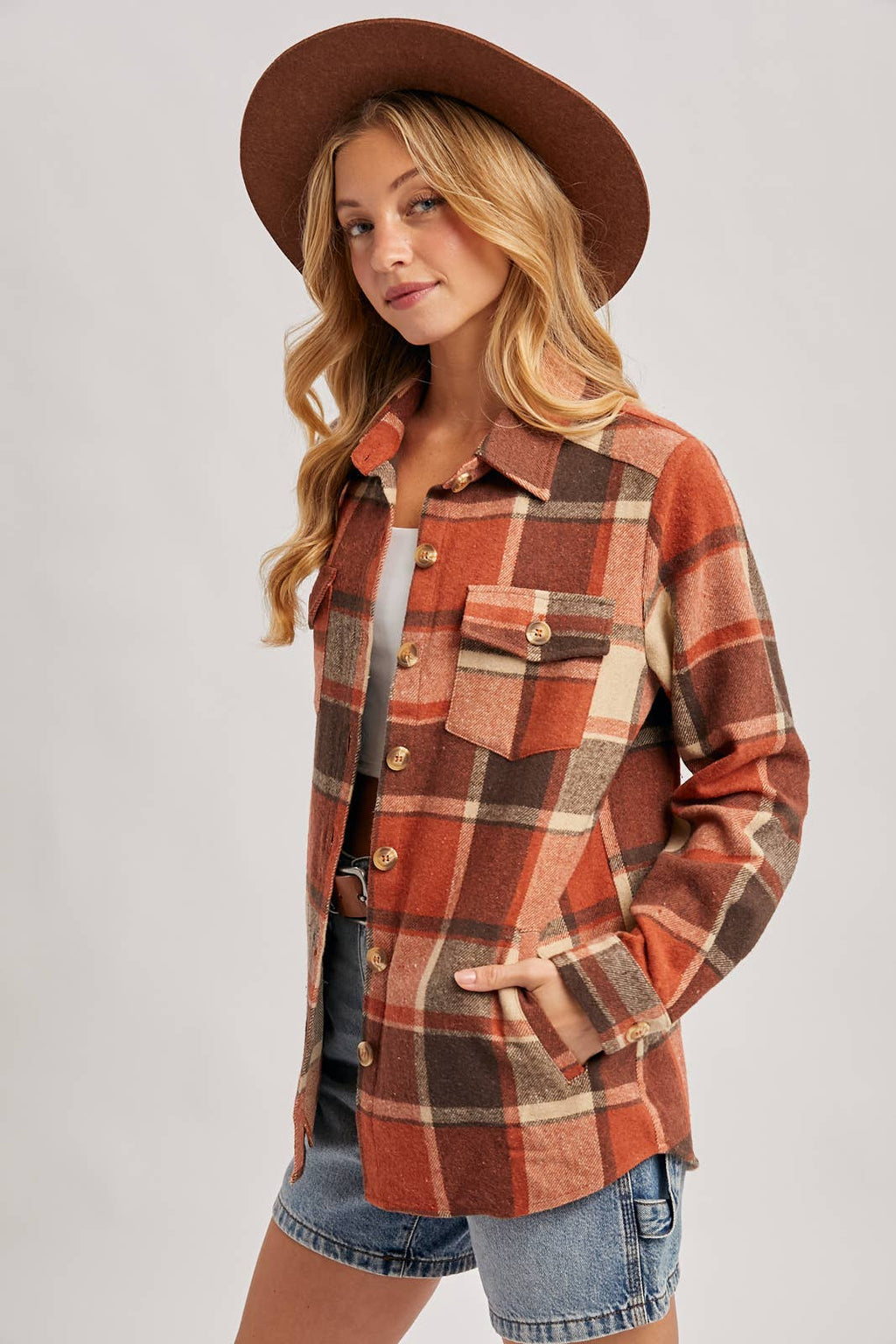 Georgia Plaid Overshirt