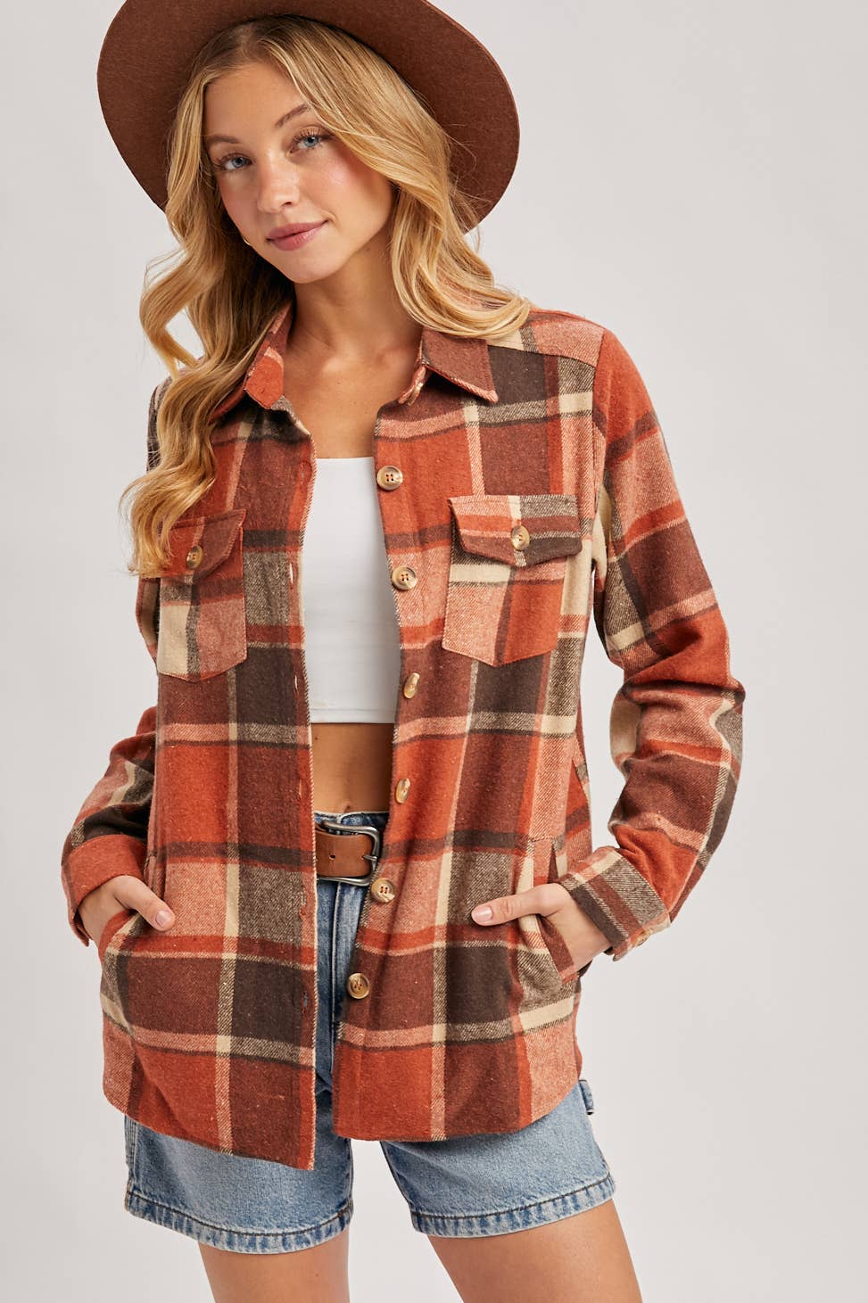 Georgia Plaid Overshirt