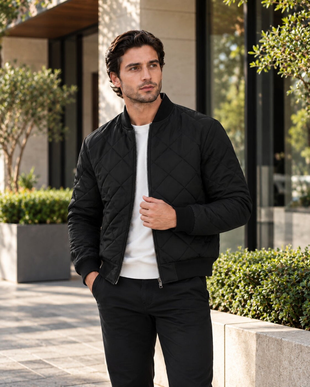 Thomas Quilted Bomber