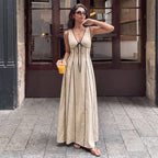 Lorelei Bow Maxi Dress